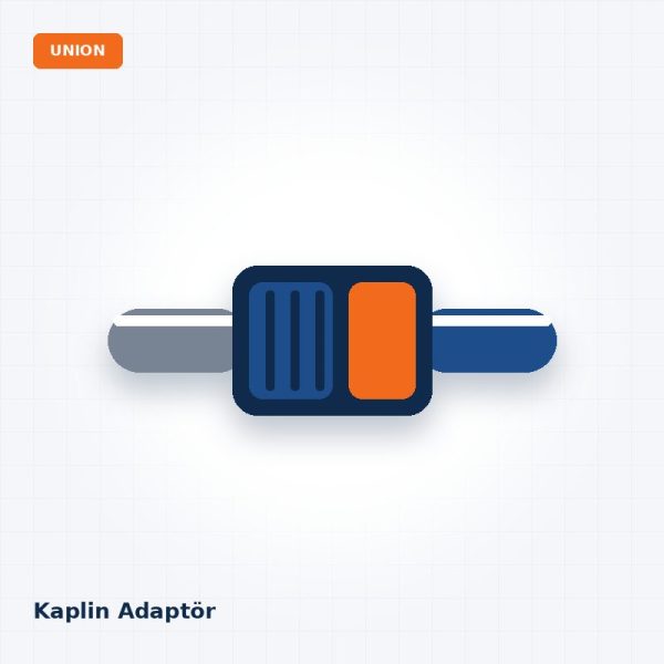 Kaplin Bağlantı Adaptörü (Plastik-Metal Geçiş)